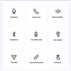 Envío desde Almacén en EE. UU., Entrega en 2-4 Días Laborables, Auriculares Pro2, Audífonos Electrónicos Inalámbricos, Auriculares Telefónicos - Product Image 5