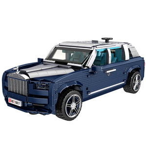 Bloques de Construcción de Plástico ABS <span class=keywords><strong>para</strong></span> Niños, Modelo de Auto Deportivo Clásico Vintage - Product Image 1