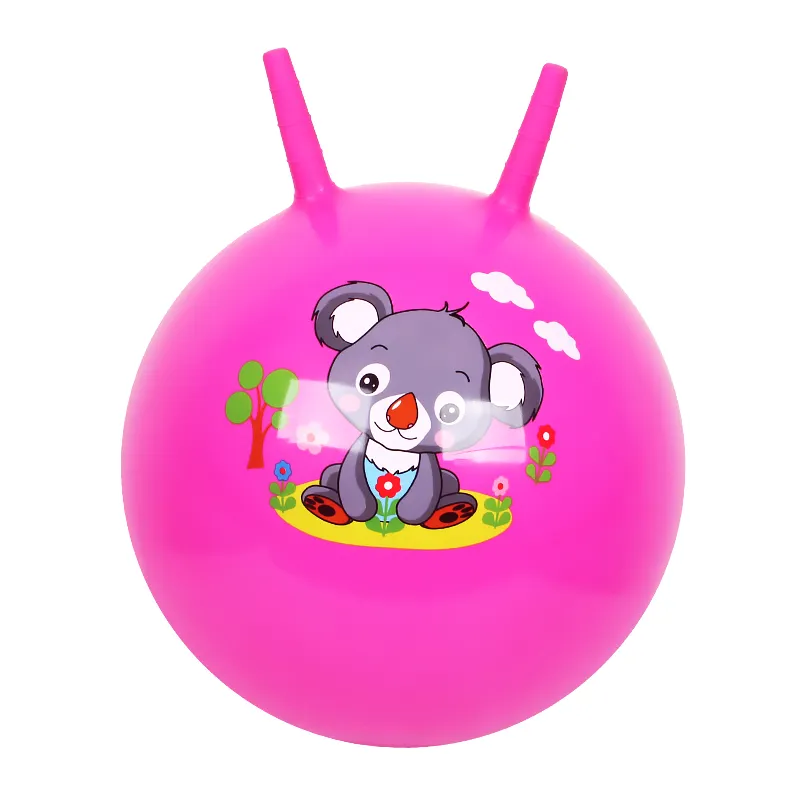 Groothandel Opblaasbare Springbal Voor Kindertherapie Bal Speelgoed Zitten En Stuiteren Hopper Bal Met Handvat