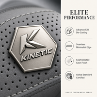 Série Signature Ultra-luxe en alliage de zinc 3D, avec impression sérigraphique Zhejiang, plaques décoratives sculptées avec précision