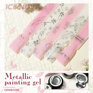 Esmalte de <span class=keywords><strong>Uñas</strong></span> Metálico HEMA TPO FREE, Gel de Pintura Metálica Brillante, Polvo Cromado para <span class=keywords><strong>Uñas</strong></span>, Pigmento Espejo, Polvo Decorativo - Product Image 4
