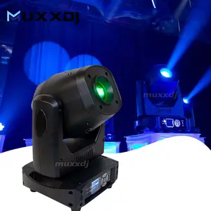 Lampu panggung pernikahan DJ profesional, lampu sorot kepala bergerak 100w LED, lampu pesta disko penggerak DJ