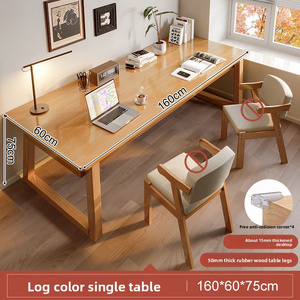 การอ่านหนังสือห้องสมุดแบบ double-Person โต๊ะเรียนด้วยตนเองแบบ Immersive นักเรียนโต๊ะยาวการเขียนโต๊ะคอมพิวเตอร์ - Product Image 6