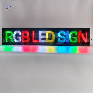 P10 a todo color 39*8 pulgadas WiFi pantalla <span class=keywords><strong>LED</strong></span> signo desplazamiento tablero de mensajes soporte animación de texto uso interior al aire libre para tienda - Product Image 1