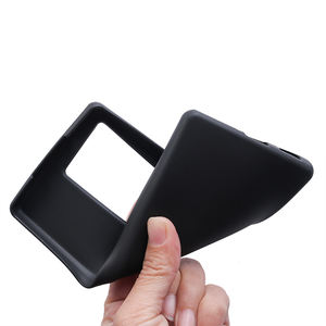 Funda Impermeable Económica de Color Negro Mate para <span class=keywords><strong>ZTE</strong></span> Note 40X 5G 40 Pro Plus Hot 50 4G Pro+ A7S 2020, Funda Protectora de Silicona TPU Suave para Teléfono Móvil - Product Image 6