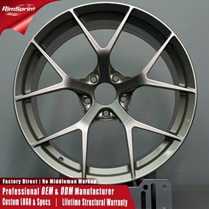 Jantes en alliage forgé allemandes FI-R 15-22 pouces 5x112 5x120 pour Mercedes-Benz C63 C43 E63 E53 CLA45 A35 A45 S63 AMG GT GT63 AMG - Product Image 1