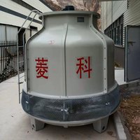 Mini tour de refroidisseur d'eau industrielle Tan matériau FRP avec composants de noyau de ventilateur et de moteur Mini tour de refroidissement de maison d'évaporateur