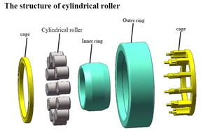 محمل أسطواني أسطواني مزدوج الصف بسعر المصنع يتحمل أحمال شعاعية كبيرة - Product Image 6