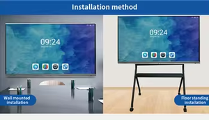 Pizarra Interactiva 4K con Pantalla Táctil, Pizarra Inteligente para Aula, Oficina, Hotel, Comercio, Conferencias, Directo <span class=keywords><strong>de</strong></span> Fábrica, OEM Personalizado - Product Image 4