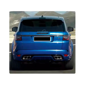2014-2017 mis à niveau vers <span class=keywords><strong>2022</strong></span> SVR Style <span class=keywords><strong>Sport</strong></span> phares de pare-chocs avant pare-chocs arrière feux arrière Kit de carrosserie pour Range Rover - Product Image 3