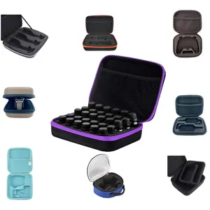 Supplier oem custom wholesale waterproof smell proof small travel protective carry storage hard shell foam zipper tool eva case