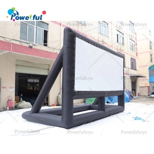 Écran de projection gonflable pour cinéma en plein air, panneau publicitaire extérieur pour <span class=keywords><strong>parking</strong></span> et cinéma drive-in - Product Image 2
