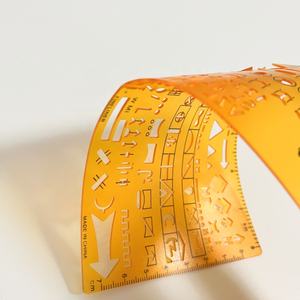 แผ่นพลาสติกใส Shenkir สำหรับทำเครื่องหมายบนแผนที่ หนา 1 มม. พร้อมไม้บรรทัดสำหรับกิจกรรมกีฬากลางแจ้ง - Product Image 6