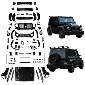 Kit de Carrocería YICKU Compatible con Mercedes-Benz Clase G Modelo 6900 Estilo <span class=keywords><strong>Maybach</strong></span> Parachoques Capó Alerón Material PP - Product Image 1