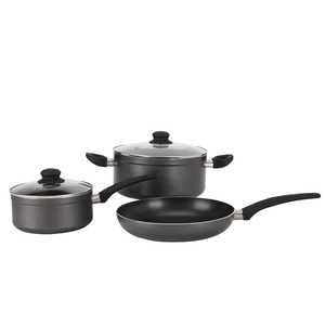 Ensemble de 8 casseroles en céramique antiadhésives, casserole à lait, <span class=keywords><strong>cocotte</strong></span>, batterie de cuisine en aluminium pressé, compatible <span class=keywords><strong>induction</strong></span>, lave-vaisselle et four - Product Image 4