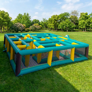 Parcours d'obstacles gonflable en PVC WINSUN pour usage commercial, certifié CE, capacité de 300 kg - Product Image 1