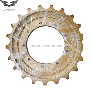 Piñón <span class=keywords><strong>de</strong></span> Cadena <span class=keywords><strong>de</strong></span> Transmisión para Miniexcavadora KH030, Piezas del Tren <span class=keywords><strong>de</strong></span> Rodaje, Material 40SiMnTi, Certificado ISO9001 - Product Image 2