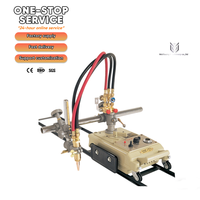 Machine de découpe au gaz oxy-gazole portable CG1-30 avec guide de trajectoire linéaire pour la découpe de métaux