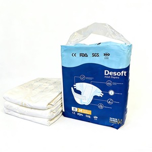 Chinas Beste Großhandels-Premium Komfortable Ultra-Dicke Bedruckte Unisex Erwachsenenwindeln für Inkontinenz Kostenlose Probe - Product Image 2