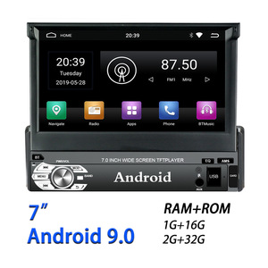 1 Din <strong>Car</strong> Radio Para Carro Autoradio 7'' Automatic Retractable Screen Mp5 Gps Wifi Bt Usb Fm - Product Image 5
