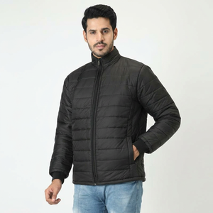 Premium Custom Men's Women's <b>Puffer</b> <b>Jacket</b> Winter Coat Waterproof Feature Zipper Sublimated Nylon Lining Manufactured Vendor - Product Image 1