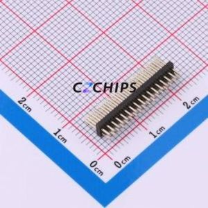 BX-PZ1.27-2-17PZZ Pin Header Through hole Component (THT),P=1.27mm Connector 2x17P 1.27mm 1.27mm Pin Header - Product Image 1