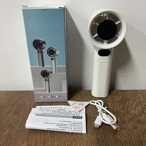 Ventilador de Mano Portátil, 120 Velocidades de Viento, Mini Ventilador de Mano sin Aspas, Ventiladores Personales Recargables por USB de Alta Velocidad, Ventilador para Pestañas - Product Image 2