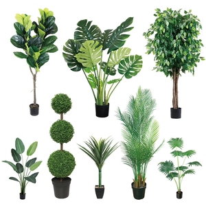 Vente <span class=keywords><strong>de</strong></span> Gros <span class=keywords><strong>de</strong></span> Plantes Artificielles Fausses Plantes Décoration <span class=keywords><strong>Palmier</strong></span> Artificiel d'Extérieur Plantes et Fleurs Artificielles avec Pots - Product Image 1