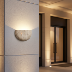 Modern Natural Travertine Wall Lamp up &amp; Down LED <strong>Sconce</strong> <strong>Light</strong> for Home Office in 60cm / 90cm / 120cm Sizes - Product Image 4