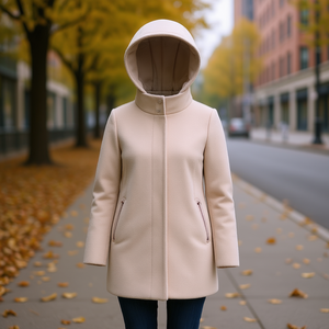 Veste en coton légère HDJ grande taille 44-54 pour femmes - Product Image 3