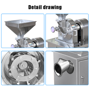 Elektrische Automatische Freesmachine Voor Voedselverwerking 220V Maalt Droge Chili Suiker Zout Rijst Kruidenmotor Motor Pompkern - Product Image 5
