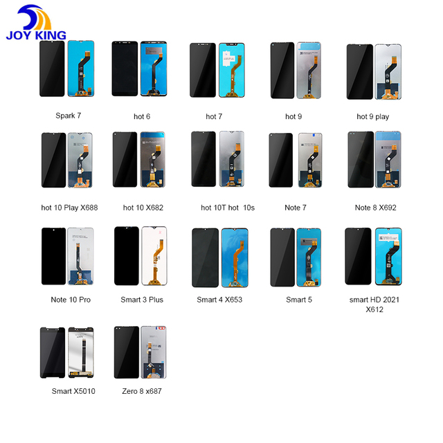 Lcd for Infinix Note 30 Pro Original Screen for Infinix Hot 12 Display  for Tecno All Model Lcd Replacements