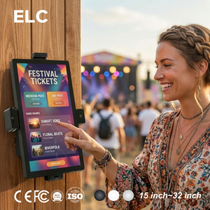 Kiosco de Pago de 27 Pulgadas con Ubuntu 22.04, Caseta de Boletos, Soporte de Pared, Carcasa Metálica, Solución POS - Product Image 1