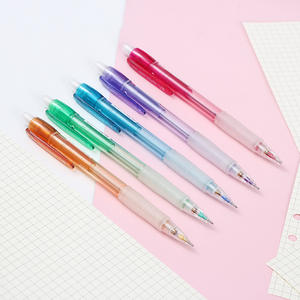 Crayon mécanique en plastique pastel pour enfants, impression personnalisée, 0,5 mm, 0,7 mm, outil d'écriture pour les élèves - Product Image 2