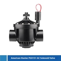 Hunter PGV série électrovanne d'irrigation automatique AC 24V/9V DC Power Ball Structure pour l'eau