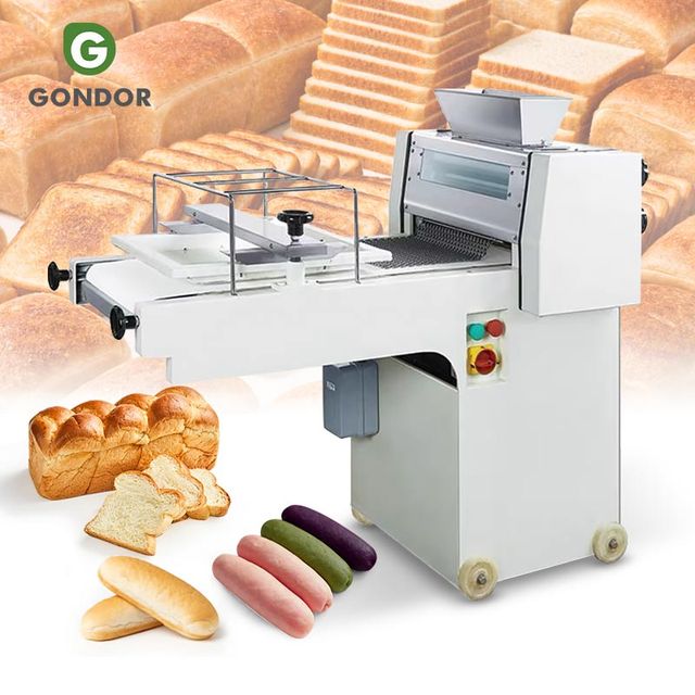 Automatic Dough French Bread Loaf Toast Mini Moulder Croissant Make Moulding Forming Rolling Machine