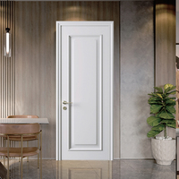 Porte intérieure en bois massif MDF 45 mm, insonorisée, sans peinture, CPL, pour projets hôteliers et d'appartements - Vente en gros OEM ODM