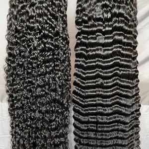 Perruque Lace 13x6 avec dentelle transparente, perruque frontale complète 13x6 à petits nœuds, perruques bouclées de qualité supérieure 11A haute densité - Product Image 2