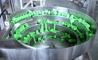 Ligne de machines entièrement automatiques pour le remplissage, le scellage et le capsulage de poudres, machine d'emballage sous vide à scellage à l'azote