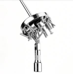 Bâton magnétique extensible, capacité de 35 lb, outil de ramassage magnétique <span class=keywords><strong>télescopique</strong></span> pour la récupération de clous, de vis et d'objets métalliques - Product Image 2