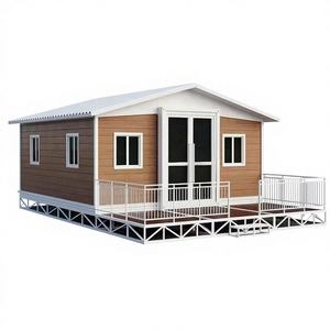 Casa Contenedor Prefabricada de Doble Ala Extendida, Casa Completa Móvil Plegable Tipo Caja, Baño para Actividades al Aire Libre, Supermercado - Product Image 1