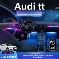 Pour Audi TT, éclairage d'ambiance intérieur, éclairage de bienvenue Yunbao pour voiture, contrôlé par application, 12V, garantie 96 mois, pièces de montage OLIVER