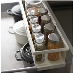 Kitchen <b>Cabinet</b> Organizer With Pull Out <b>Shelves</b> Removable Divider Storage Solution For Tableware And Kitchenware - Product Image 2