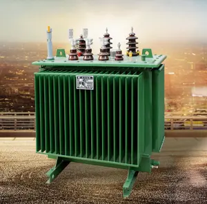 Transformador de potencia de distribución de tipo aceite, dispositivo sellado herméticamente, 20kV, 22kV, 24kV, 500kVA