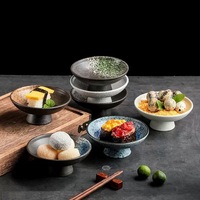 Bol à dessert en céramique japonaise XUANHUI, bol à glace, yaourt, pour restaurant, assiettes à gâteaux, apéritifs en porcelaine pour la maison