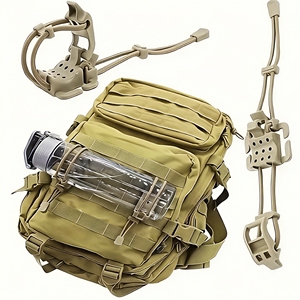 Clip d'équipement tactique-Attache polyvalente pour couper le matériel dans le sac à dos Utilisé pour tenir les lampes de poche, le garrot, les bâtons de marche - Product Image 1
