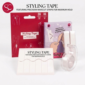 Cinta Adhesiva Multiusos Fearless, 36 <span class=keywords><strong>Tiras</strong></span> por Bolsa, <span class=keywords><strong>Tiras</strong></span> <span class=keywords><strong>de</strong></span> Cinta Adhesiva Corporal Personalizadas con Corte Ondulado, en Stock - Product Image 1