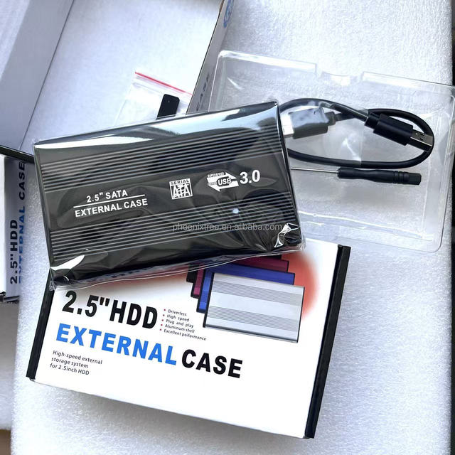 Low Price for 2.5-inch SATA SSD HDD Laptop External Hard Drive Enclosure High-speed USB 3.0 CASE