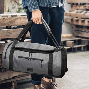 Sac de sport de grande capacité avec compartiment pour chaussures, sac de voyage imperméable avec poche pour vêtements mouillés, bagages de sport pour hommes et femmes - Product Image 4