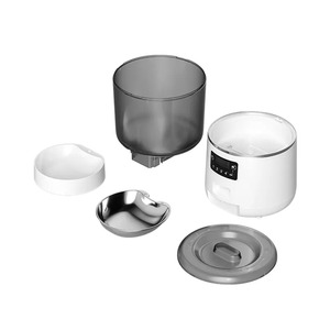 Alimentador automático inteligente LCD para mascotas con sensor infrarrojo, evita el bloqueo de alimentos, fuente de alimentación dual, control de porciones para gatos y perros - Product Image 5